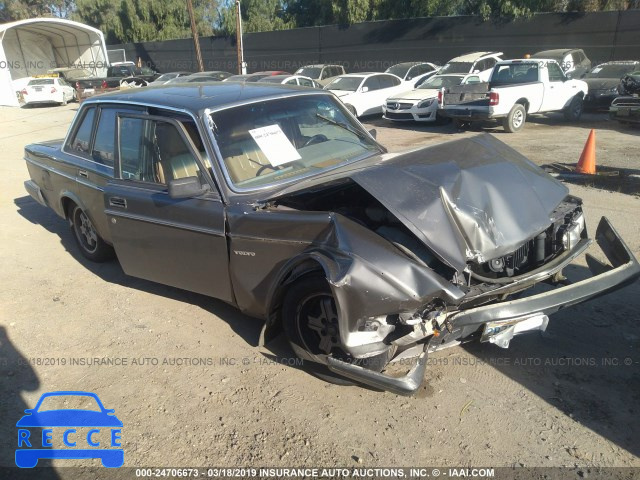 1985 VOLVO 244 DL/GL YV1AX8841F1106251 image 0