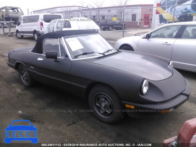 1986 ALFA ROMEO VELOCE 2000 SPIDER ZARBA5410G1036996 зображення 0