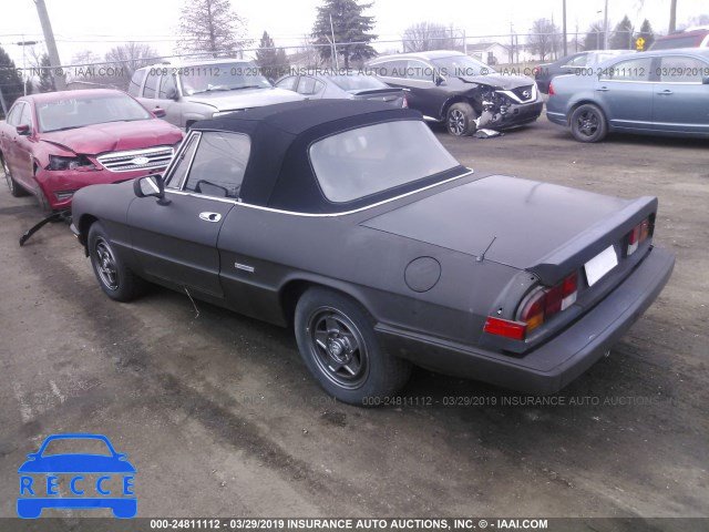 1986 ALFA ROMEO VELOCE 2000 SPIDER ZARBA5410G1036996 image 2