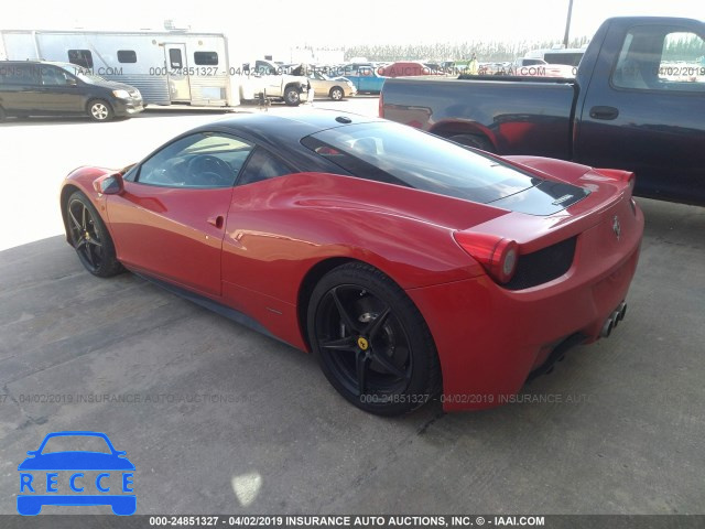 2011 FERRARI 458 ITALIA ZFF67NFA0B0182631 image 2