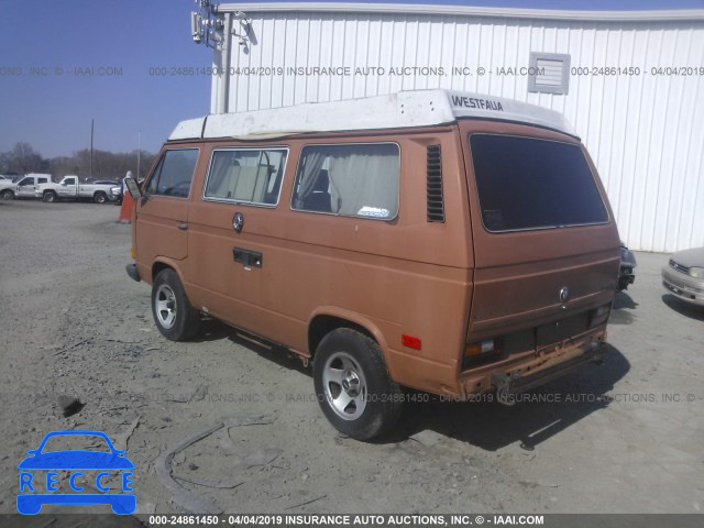 1982 VOLKSWAGEN VANAGON CAMPMOBILE WV2ZG025XCH129558 зображення 2