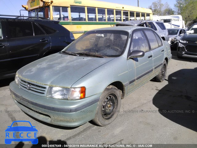 1991 TOYOTA TERCEL DELUXE JT2EL43A1M0107985 image 1