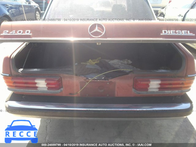 1982 MERCEDES-BENZ 240 D WDBAB23A5CB293335 image 5