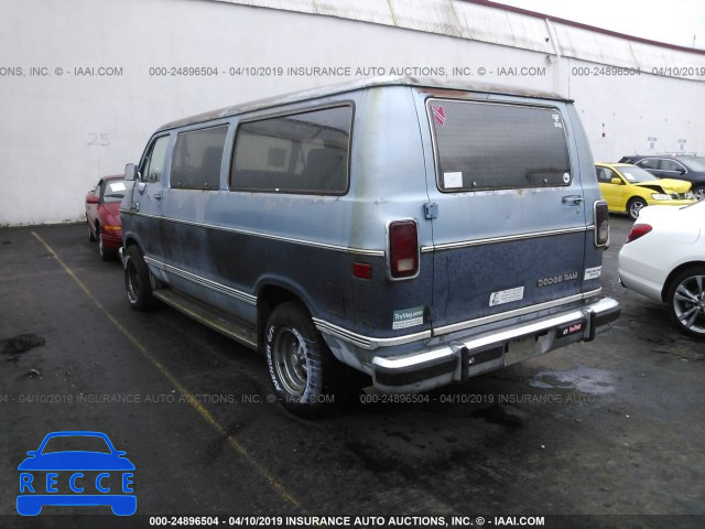 1987 DODGE RAM WAGON B250 2B4HB21W2HK264081 зображення 2