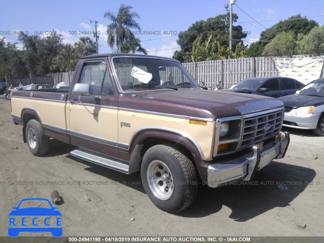 1982 FORD F100 1FTCF10F2CPA68625 image 0