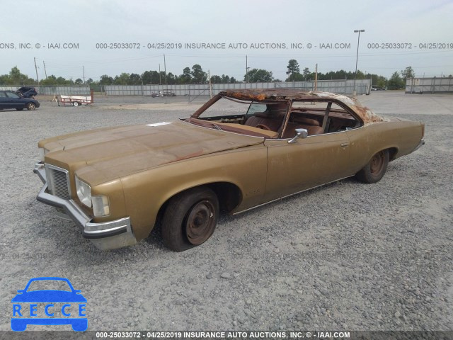 1972 PONTIAC CATALINA 2M57R2D345998 image 1