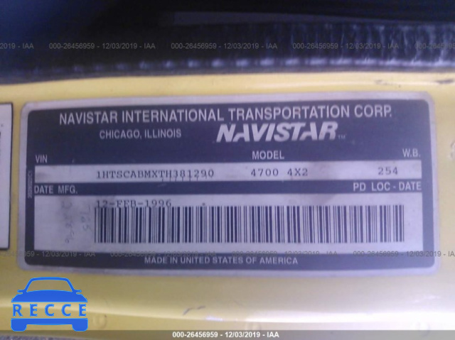 1996 INTERNATIONAL 4000 1HTSCABMXTH381290 image 8