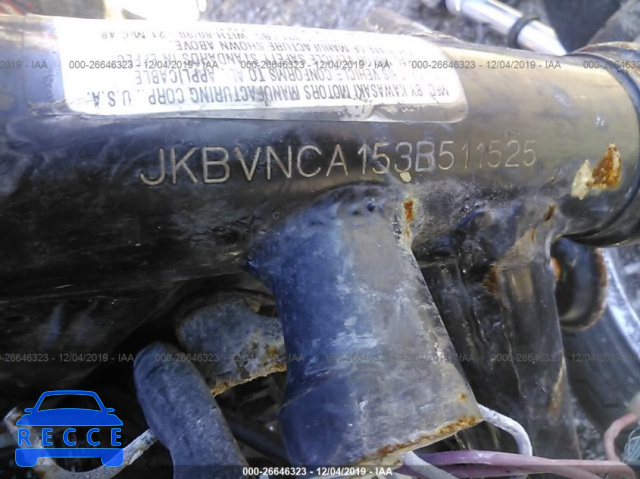 2003 KAWASAKI VN800 JKBVNCA153B511525 зображення 9