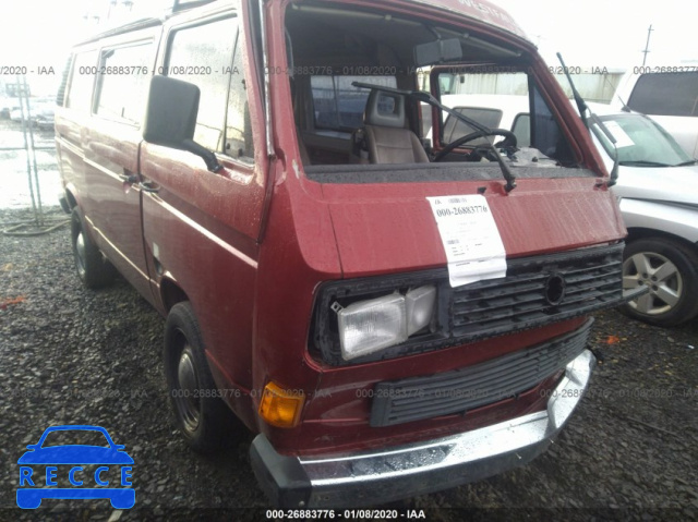 1987 VOLKSWAGEN VANAGON CAMPMOBILE WV2ZB025XHH049165 зображення 0