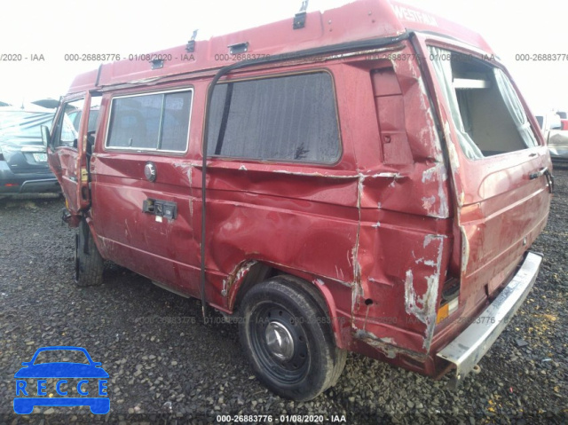 1987 VOLKSWAGEN VANAGON CAMPMOBILE WV2ZB025XHH049165 зображення 2