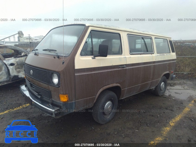 1982 VOLKSWAGEN VANAGON BUS WV2YG0259CH122533 Bild 1