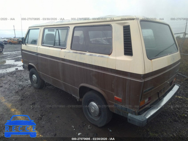 1982 VOLKSWAGEN VANAGON BUS WV2YG0259CH122533 image 2