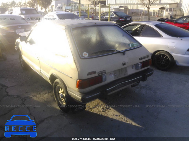 1983 SUBARU GL 4WD JF2AF53BXDE108326 зображення 2