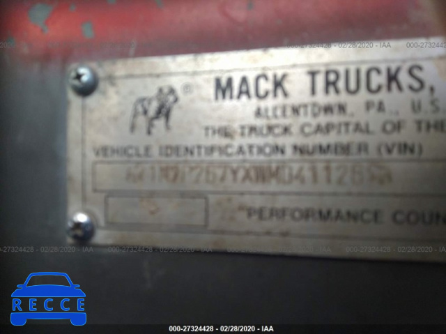 1998 MACK RD688S RD600 1M2P267YXWM041126 image 8