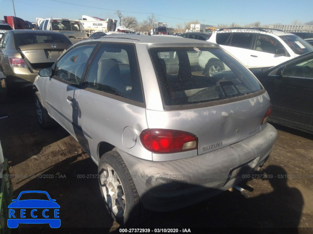 2000 SUZUKI SWIFT GA/GL 2S2AB21H8Y6601566 image 2