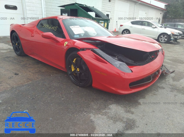 2015 FERRARI 458 SPIDER ZFF68NHA8F0211146 зображення 0