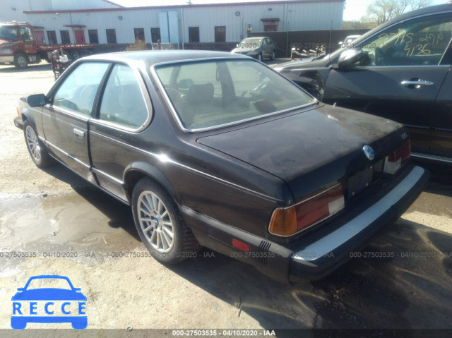 1987 BMW 635 CSI AUTOMATICATIC/L6 WBAEC8409H0614866 зображення 2
