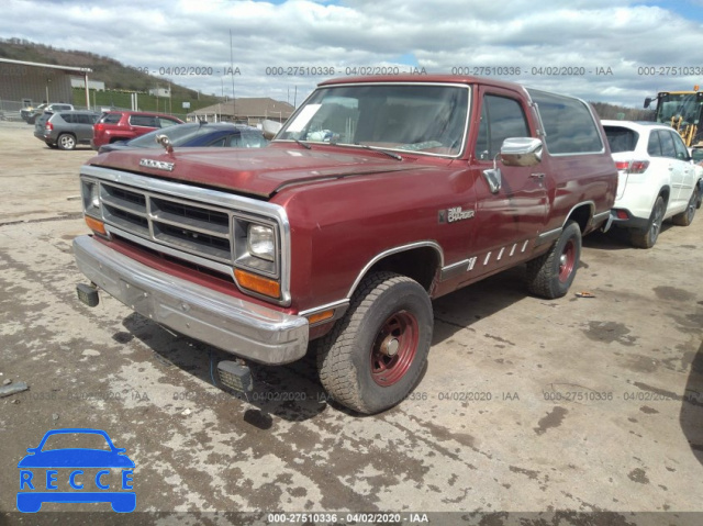 1987 DODGE RAMCHARGER AW-100 3B4GW12T9HM719182 image 1