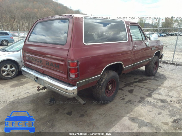 1987 DODGE RAMCHARGER AW-100 3B4GW12T9HM719182 image 3