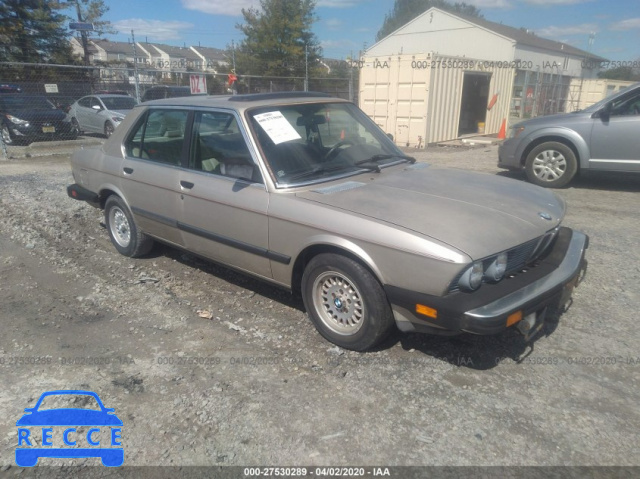 1986 BMW 528 E AUTOMATICATIC WBADK8300G9700285 image 0