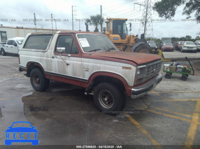 1986 FORD BRONCO U100 1FMDU15H9GLA34694 image 0