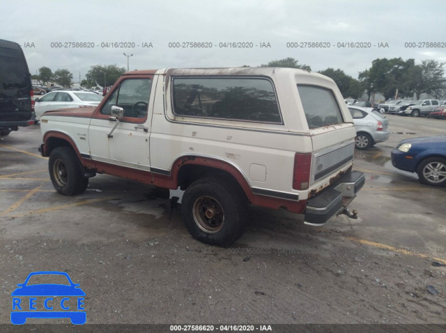 1986 FORD BRONCO U100 1FMDU15H9GLA34694 image 1