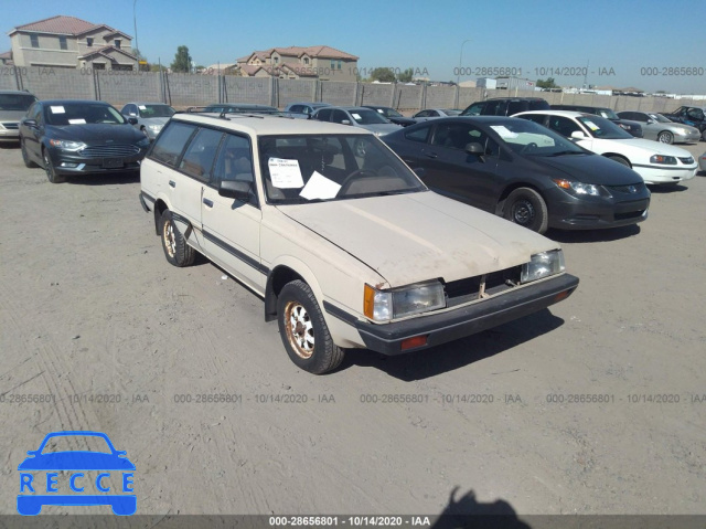 1986 SUBARU GL 4WD JF2AN53B4GE431584 Bild 4