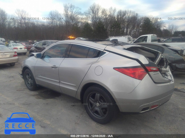 2011 ACURA ZDX TECH PKG 2HNYB1H41BH500607 image 2