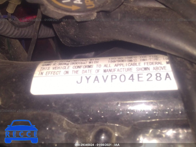 2008 YAMAHA XVZ13 TF JYAVP04E28A013874 зображення 9