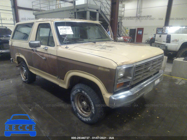 1983 FORD BRONCO U100 1FMEU15Y7DLA36461 image 0