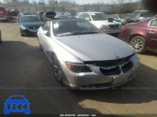 2004 BMW 6 SERIES 645CI WBAEK73474B321337 зображення 0