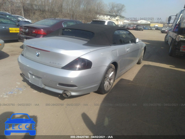 2004 BMW 6 SERIES 645CI WBAEK73474B321337 зображення 3