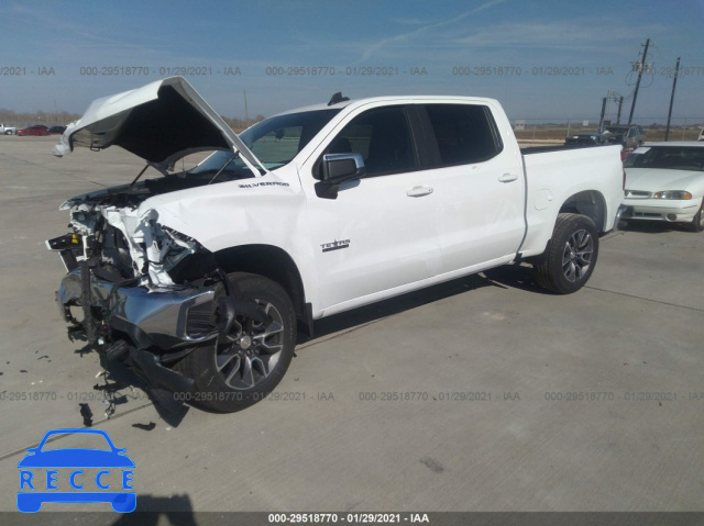 2021 CHEVROLET SILVERADO 1500 LT 3GCPWCED7MG100558 зображення 1
