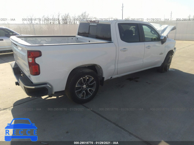 2021 CHEVROLET SILVERADO 1500 LT 3GCPWCED7MG100558 зображення 3