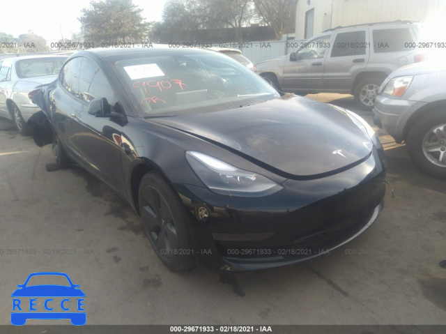 2021 TESLA MODEL 3 STANDARD RANGE PLUS 5YJ3E1EA0MF875561 image 0