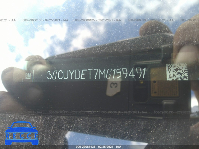 2021 CHEVROLET SILVERADO 1500 LT 3GCUYDET7MG159491 image 8