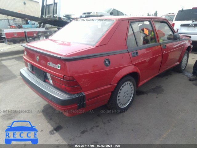 1988 ALFA ROMEO MILANO GREEN ZARDA1246J1051654 image 3