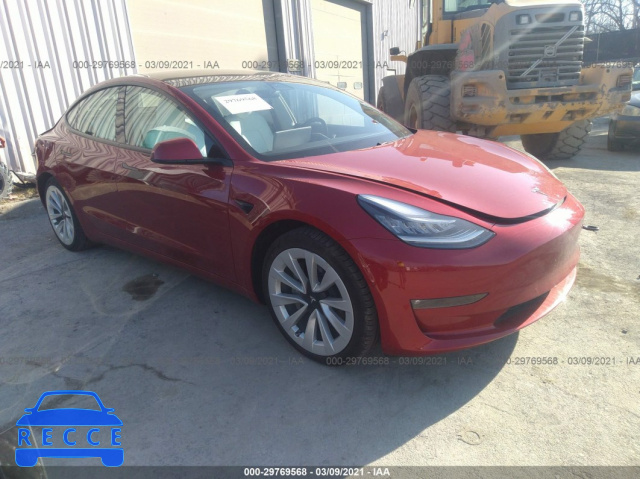 2021 TESLA MODEL 3 LONG RANGE 5YJ3E1EB1MF848989 image 0