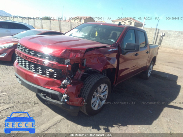 2021 CHEVROLET SILVERADO 1500 CUSTOM 3GCPWBEH2MG167985 зображення 1