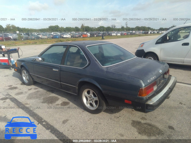 1987 BMW 635 CSI AUTOMATICATIC/L6 WBAEC840XH0614357 image 2