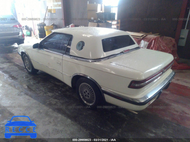 1990 CHRYSLER TC BY MASERATI ZC2FS1209LB205214 image 2