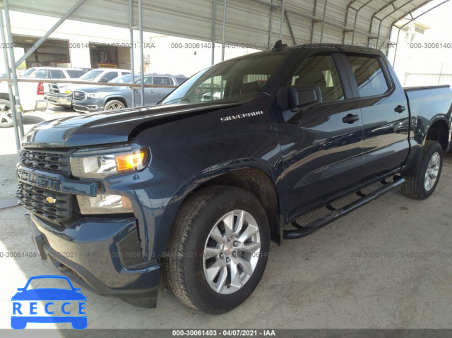 2021 CHEVROLET SILVERADO 1500 CUSTOM 1GCPWBEK3MZ152570 зображення 1