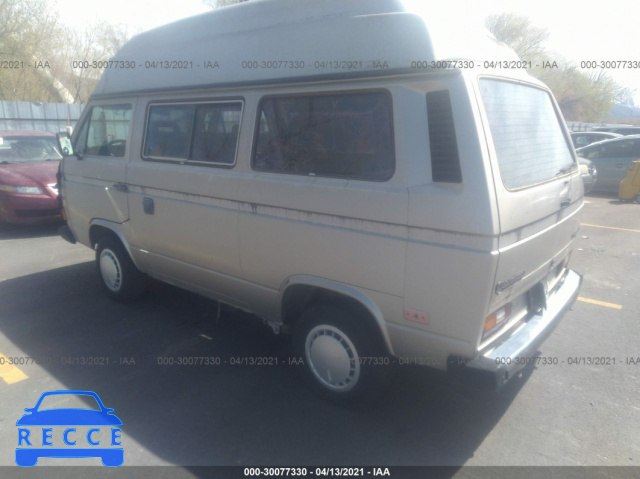 1986 VOLKSWAGEN VANAGON BUS WV2YB0250GH044762 зображення 2