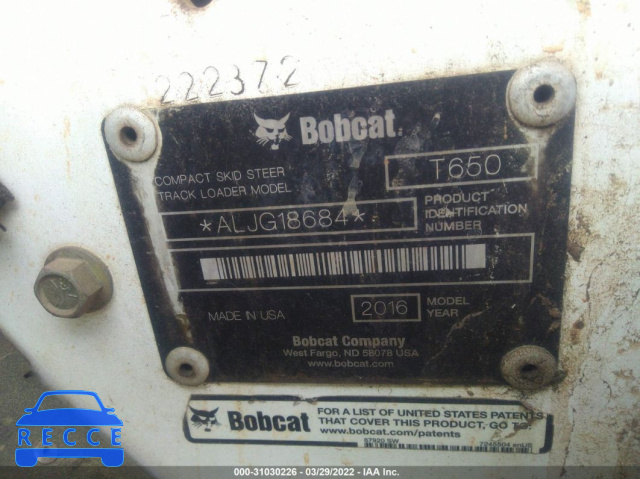 2016 BOBCAT OTHER 19UUA9F20EA002796 image 8