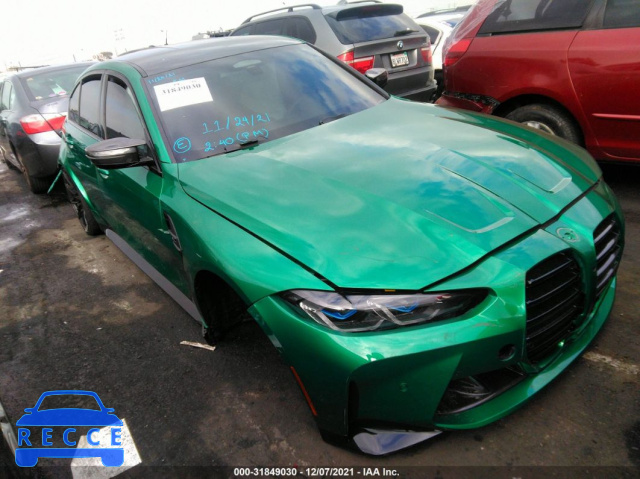 2021 BMW M3 COMPETITION WBS33AY05MFL32090 image 0