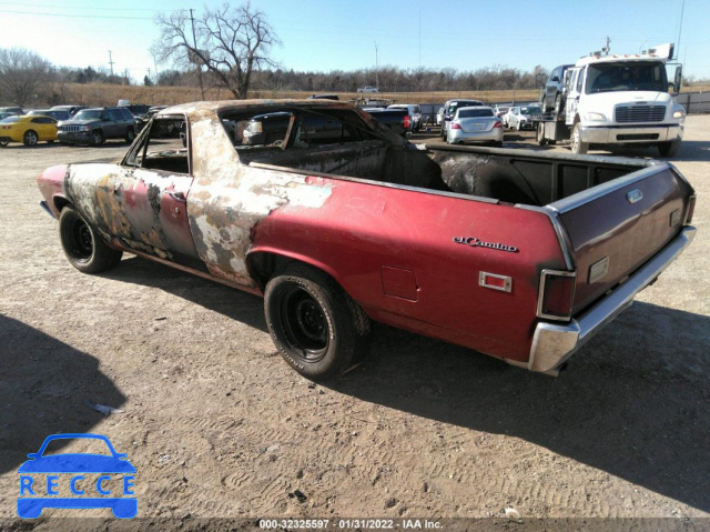 1969 CHEVROLET EL CAMINO 134809K407468 зображення 2