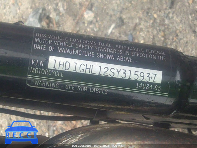 1995 HARLEY-DAVIDSON FXD 1HD1GHL12SY315937 image 9