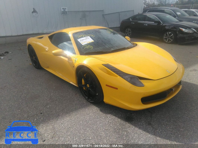 2011 FERRARI 458 ITALIA ZFF67NFA7B0178155 image 0