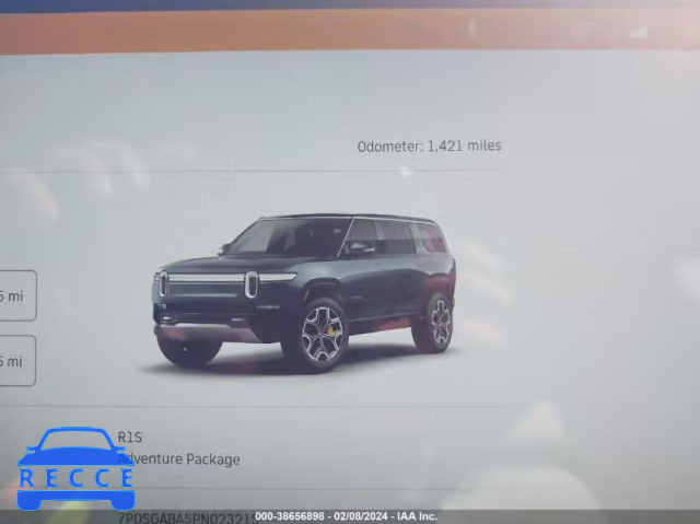 2023 RIVIAN R1S ADVENTURE 7PDSGABA5PN023215 зображення 6