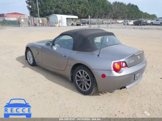 2003 BMW Z4 2.5I 4USBT33443LS43551 image 2